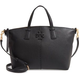 Tory Burch McGraw Leather Satchel